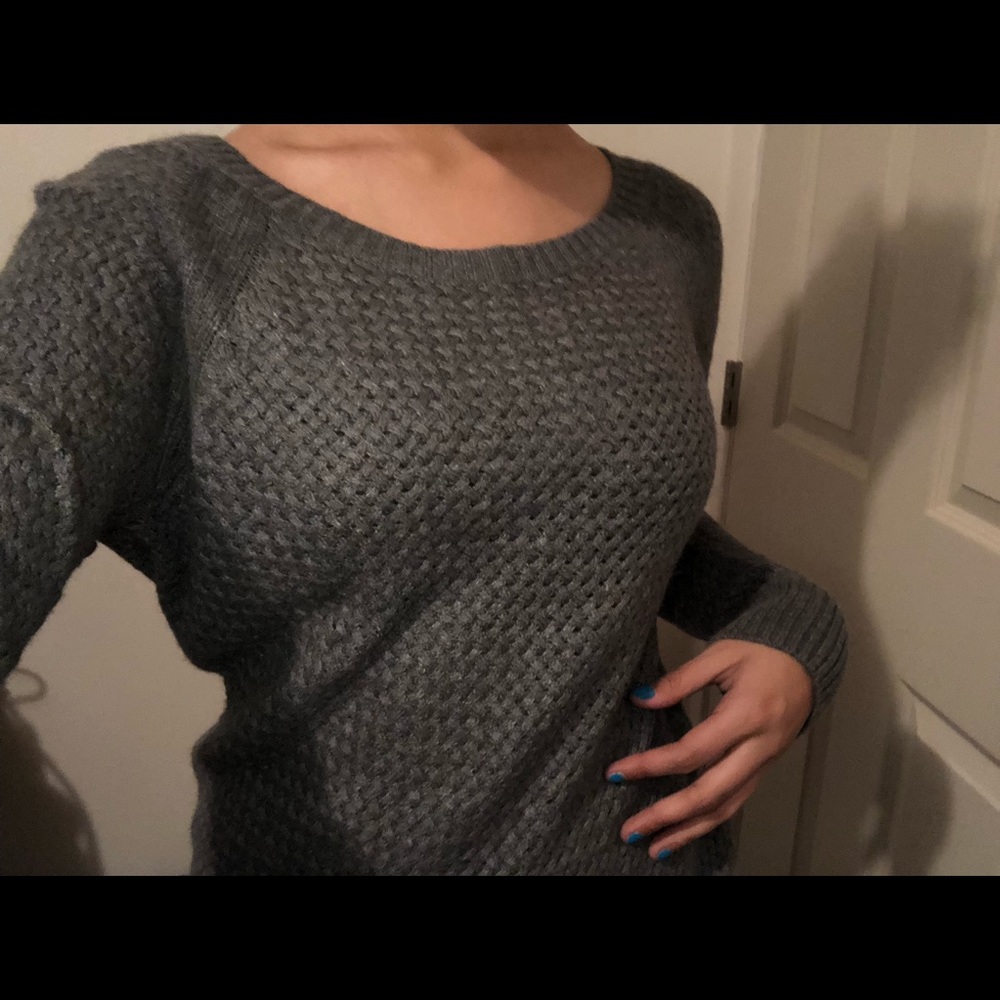 Grey sweater!